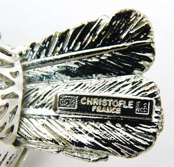 Vintage Christofle Paris Owl Figurine