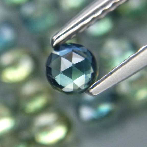 Amazing 4.35ct parcel of double cut Australian Sapphires