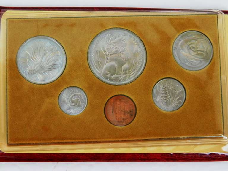 1976 Singapore Uncirculated 6 Coin Set