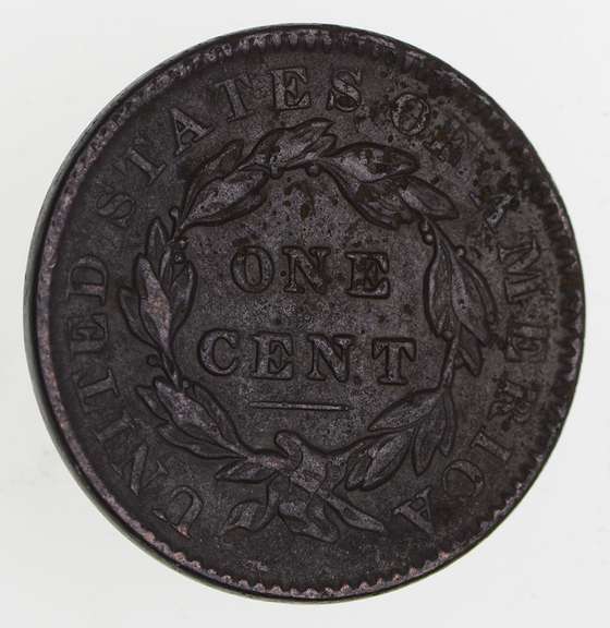 1835 Matron Head Large Cent - Large 8 & Stars - Circulated