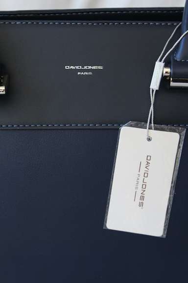 New Arrival Navy Color Bag By David Jones