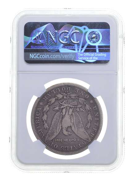 F12 1889-CC Morgan Silver Dollar - CAC - Graded NGC