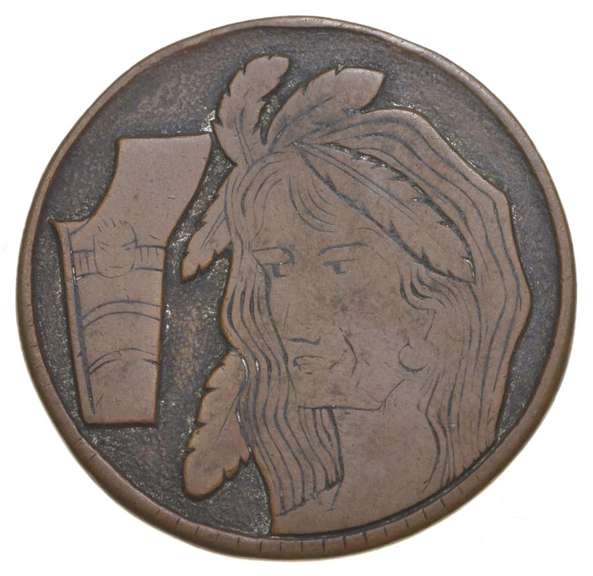 British Cent Hobo Nickel Native American Carved Coin