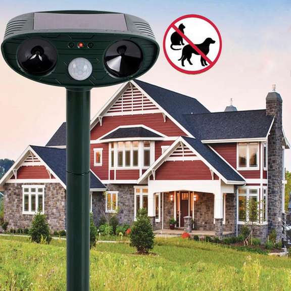 Garden Solar Ultrasonic Repeller PIR Pest