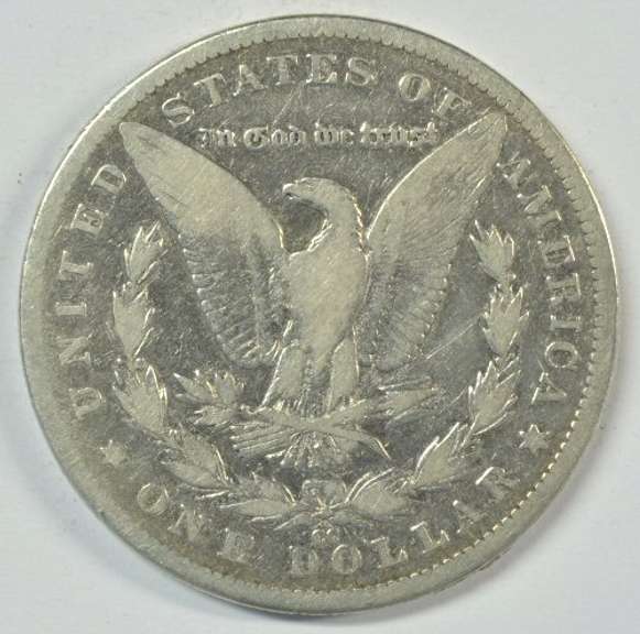 Rare key date 1892-CC Morgan Silver Dollar. Tougher 'CC'