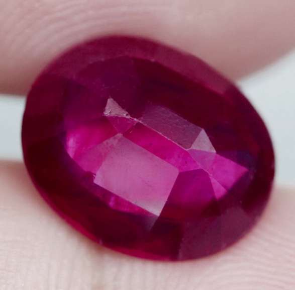 Rich blood red 4.83ct Ruby from Madagascar