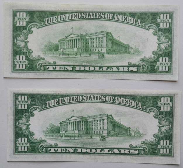 2 1934 A CH CU Federal Reserve Notes L.G.S