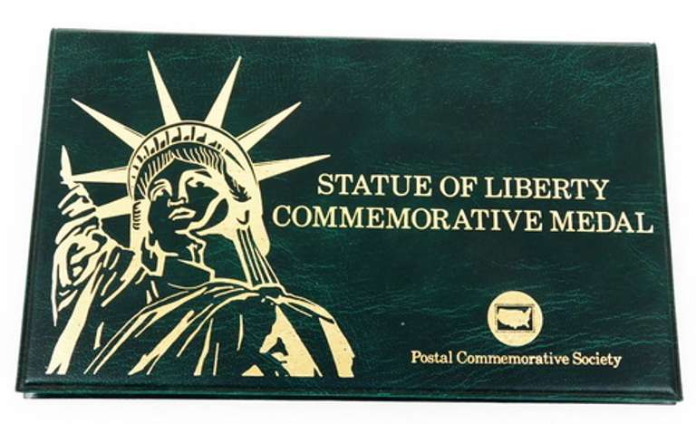 Statue of Liberty Commemorative Medal w/COA