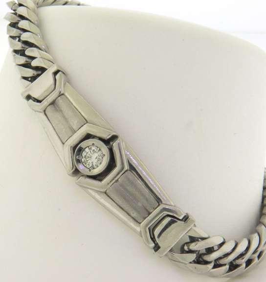 Masterpiece Platinum Art Deco Diamond Bracelet