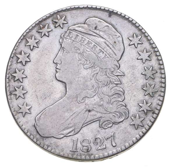 1827 Capped Bust Half Dollar