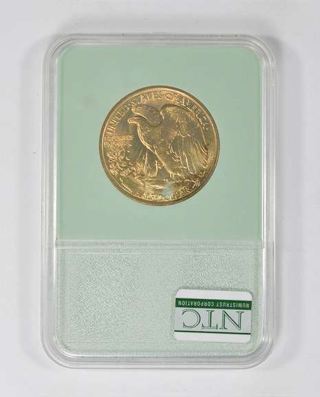 MS67 1946 Walking Liberty Half Dollar - NTC Graded