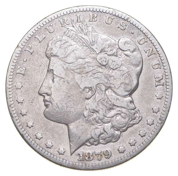 1879-CC Morgan Silver Dollar