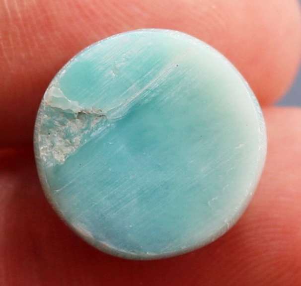 Collectors 15.93ct cloud blue Larimar cabochon