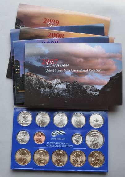 2007-2009 US Mint Sets