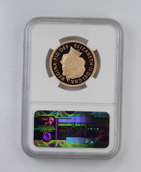PF70UCAM 2014 Great Britain 2 Sovereign - One of First 75 Struck - NGC