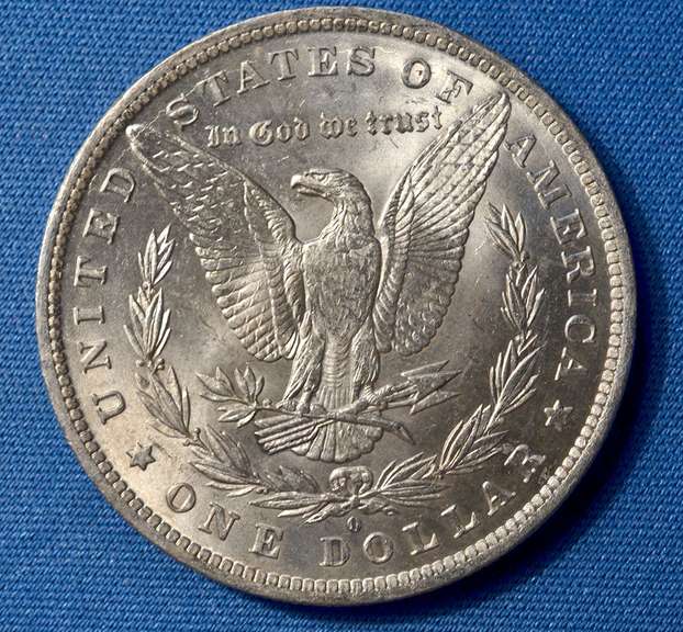 1884-O B U MORGAN DOLLAR