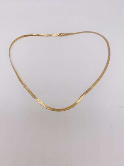 14kt Solid Yellow Gold Chain Necklace