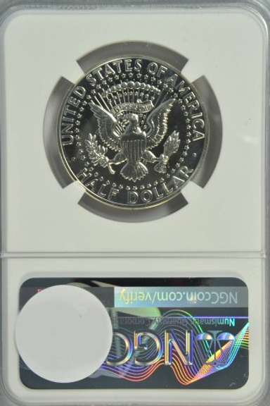 Scarce Gem PRF 1964 ACCENTED HAIR Kennedy Half NGC PF65