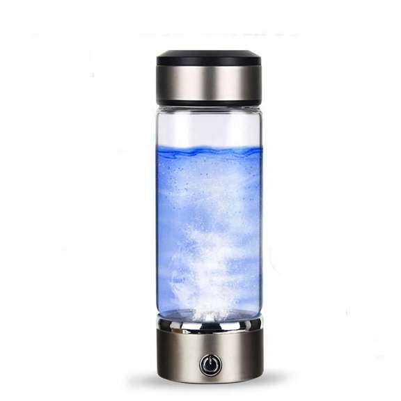 420ml Titanium Hydrogen-Rich Water Bottle USB Ionizer