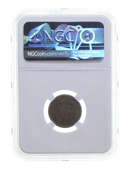 G6 BN 1877 Indian Head Cent - Graded NGC