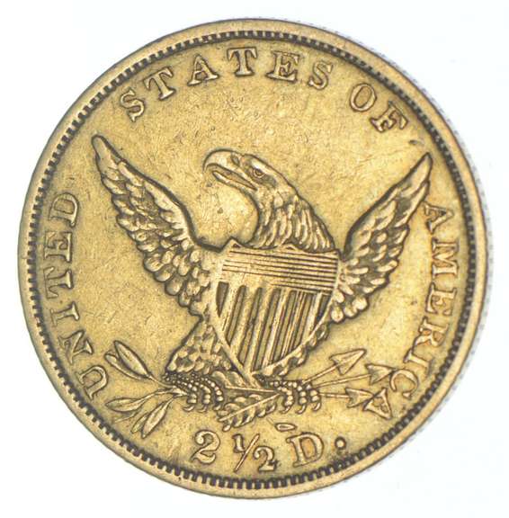 1836 $2.50 Classic Head Gold Quarter Eagle
