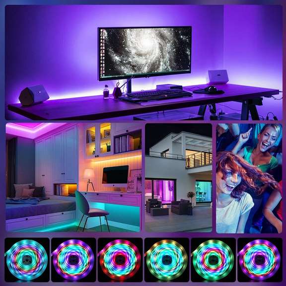 5M RGB Magic LED Strip Light