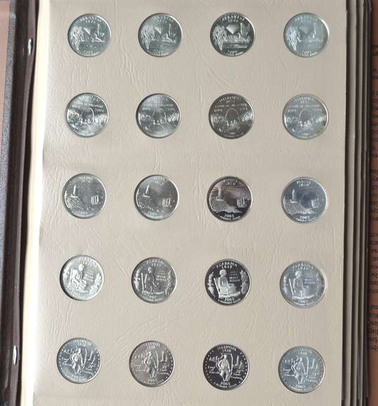 1999-2003 Washington State Quarters  Complete including Silver Proofs