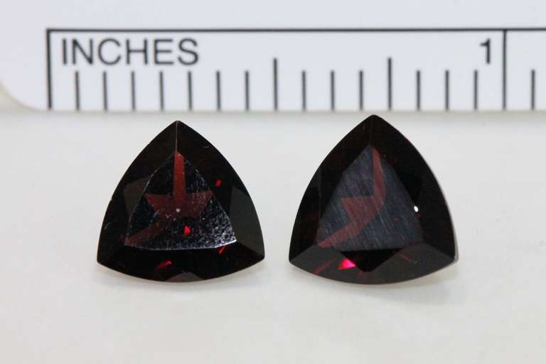 Rich Natural Garnet Pair - 5.02 cts.
