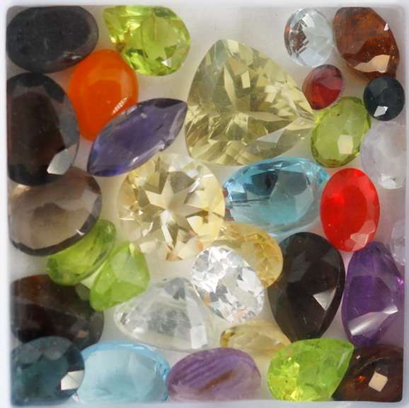 Heavy! 43.24ct assorted gemstone parcel