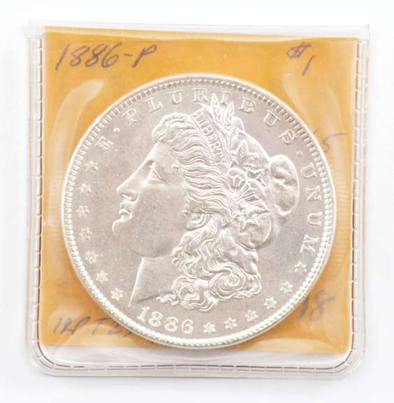 1886 Morgan Silver Dollar