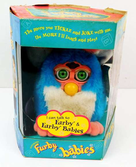 1999 Electronic Furby Babies with Box