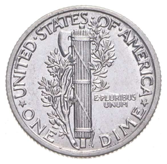 1941 Mercury Dime