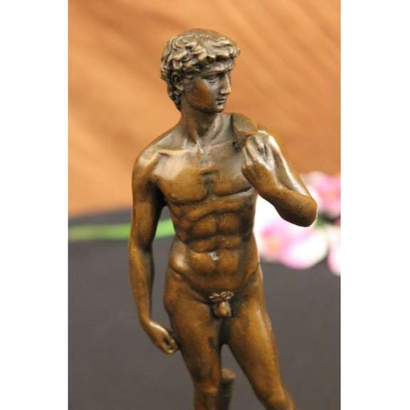 David Bronze Sculpture