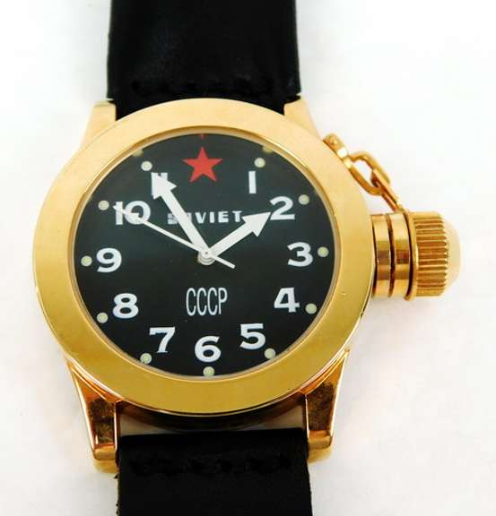 Men's Soviet Quartz Wrist Watch, Like New w/Box