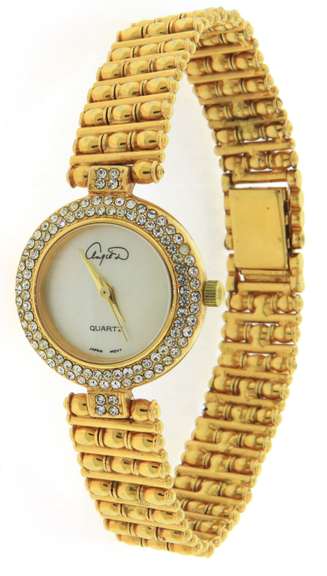 Angie Dickenson Ladies Watch w CZ