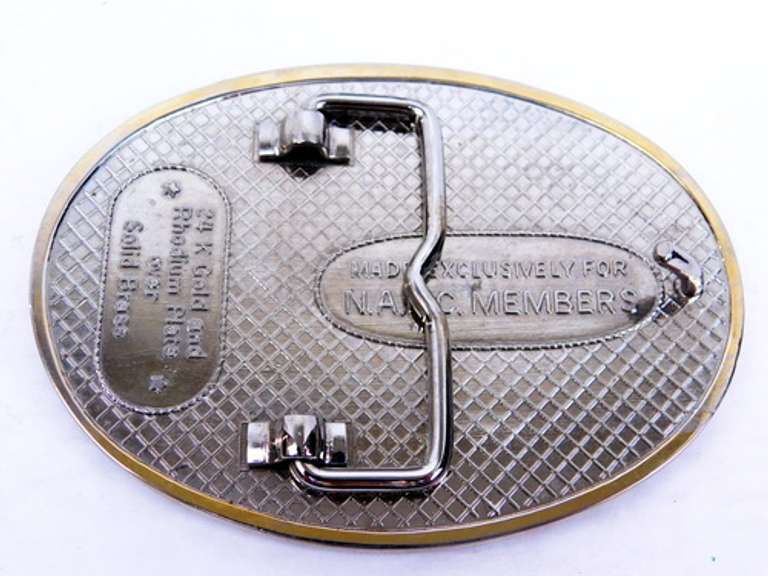 Wings of Gold Hunting Club Belt Buckle w/Box
