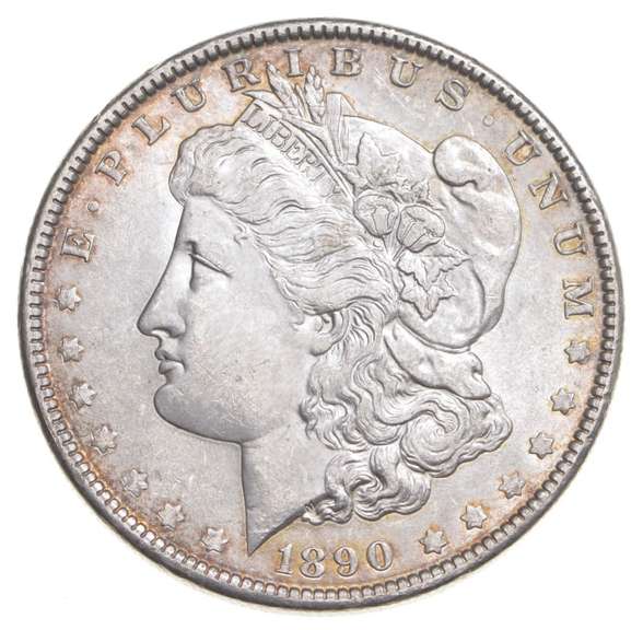 1890 Morgan Silver Dollar