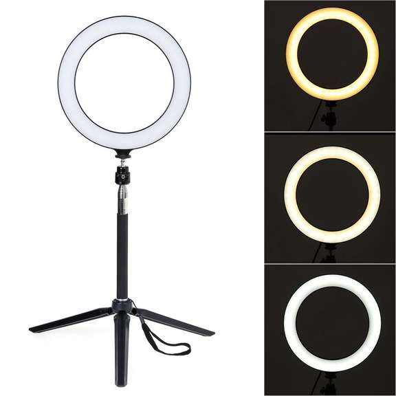LED Selfie Ring Light With Tripod Stand