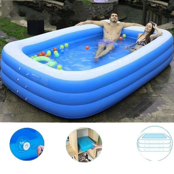 1.5 3M Layers Portable Inflatable Swimming Pool