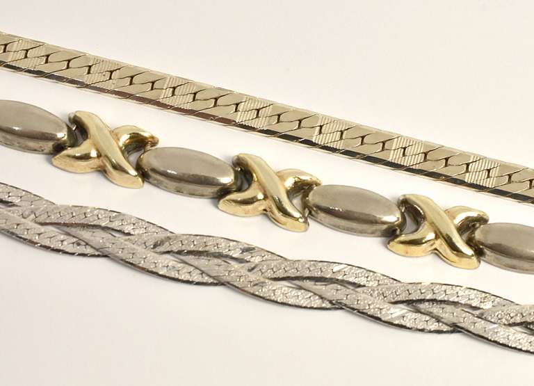 Varied Group of 3 Sterling Necklaces