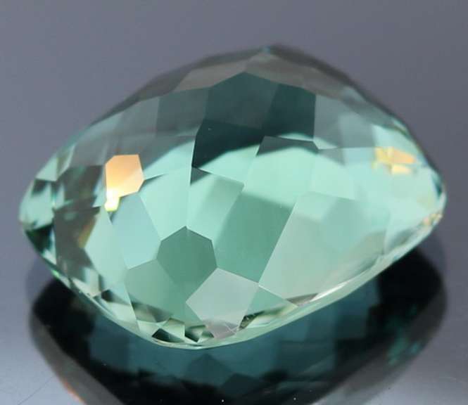 32.44ct top blue green hue created Amethyst