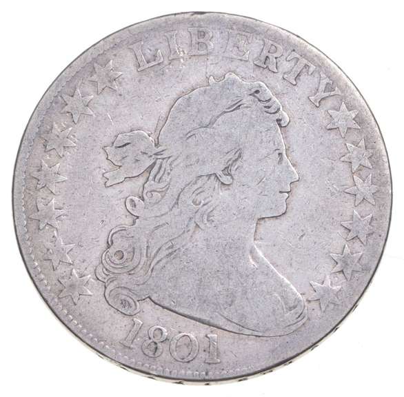 1801 Draped Bust Half Dollar