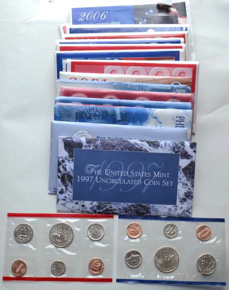 1997-2006  US Mint Sets
