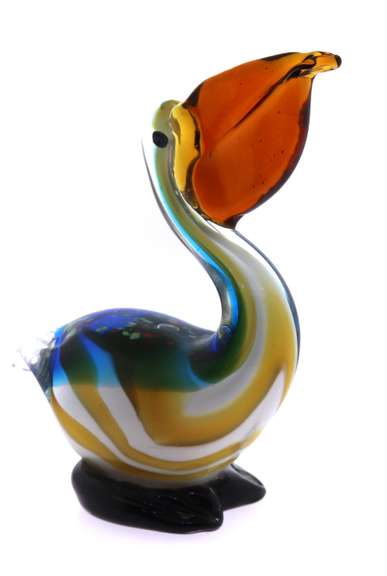 Fantastic Art Deco Art Glass Sculpture