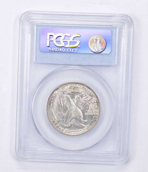 MS65 1943-S Walking Liberty Half Dollar - Graded PCGS