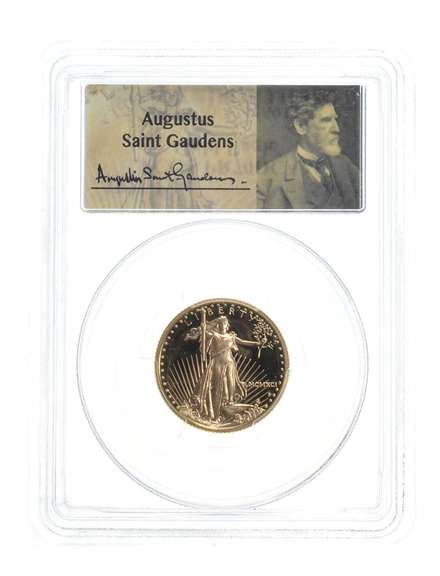 PR70 DCAM 1991-P $10 American Gold Eagle - 1/4 Oz Fine Gold - PCGS