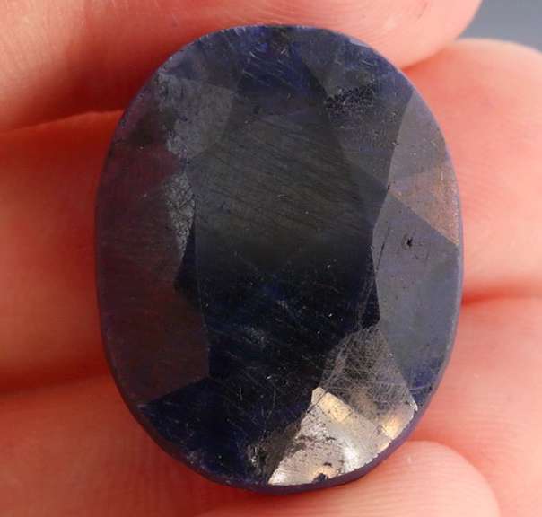 Rich 58.97ct royal blue Sapphire