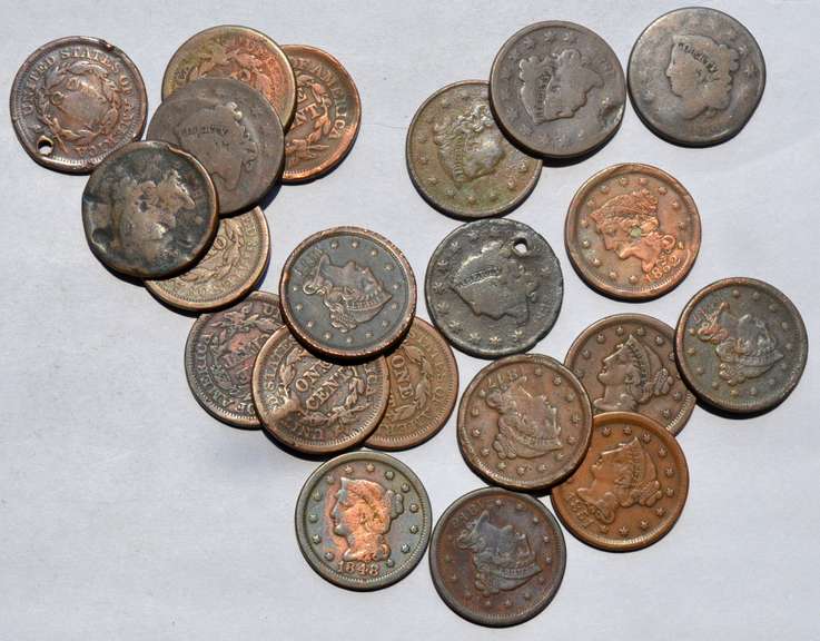 16 Large Cents