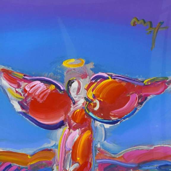 Ascending Angel by Peter Max