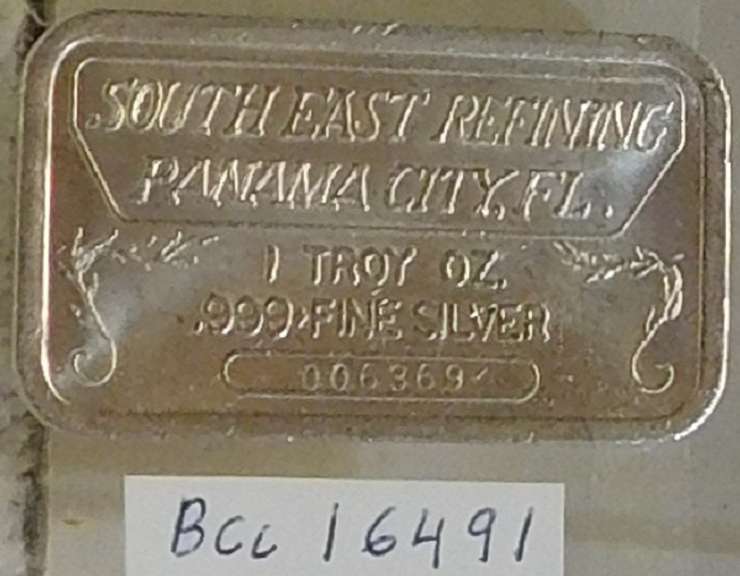 1 Oz Silver Bar - Panama City